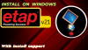 ETAP version 21 electrical automation software - Full
